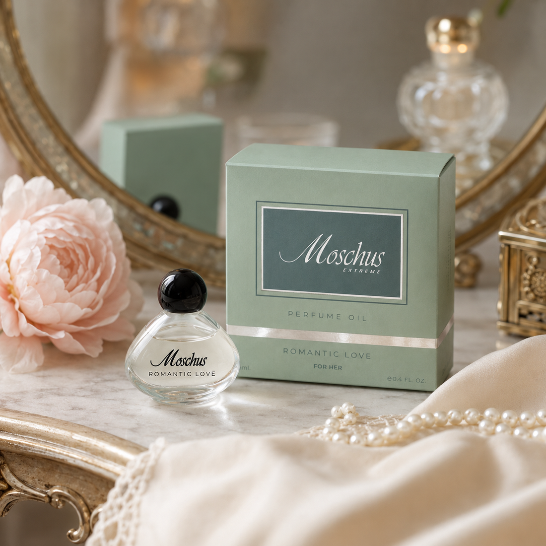 Romantic Love mošus ulje 12 ml sa originalnom bočicom i pakovanjem