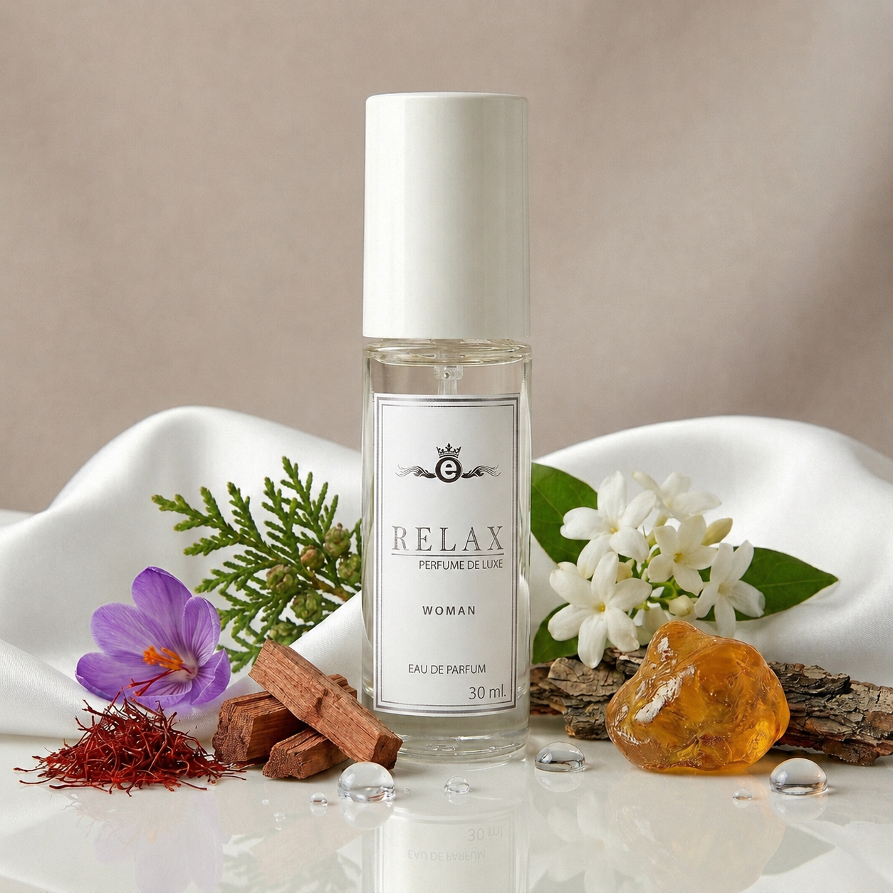 RELAX 30ML 4130 ženski parfem u ambijentu inspirisan Baccarat Rouge 540 MFK