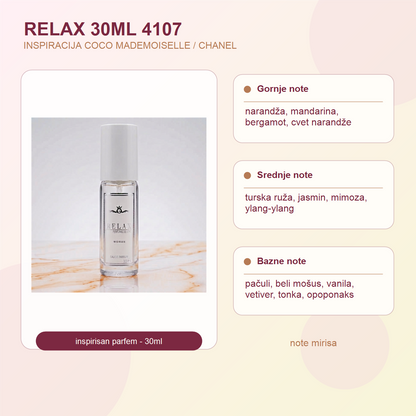 RELAX 30ML 4107 note mirisa - COCO MADEMOISELLE / CHANEL