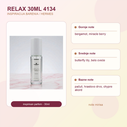 RELAX 30ML 4134 note mirisa - BARENIA / HERMES